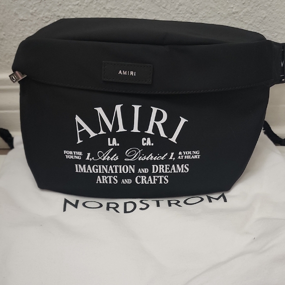 AMIRI *AUTHENTIC Arts District belt bag in Black - Picture 1 of 13